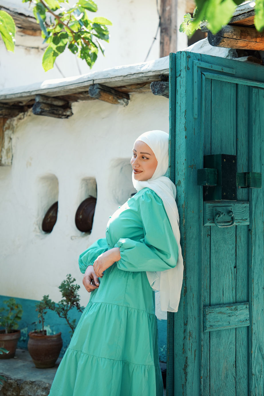 Alia – Poplin Maxi Dress