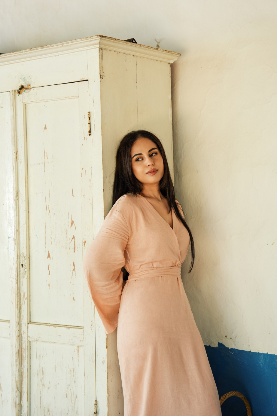 Layla – Linen Dress – Nesa The Brand