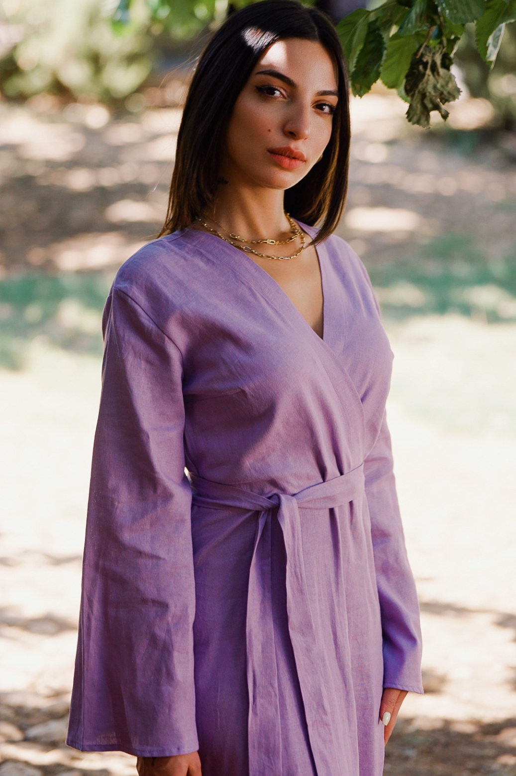 Layla – Linen Dress