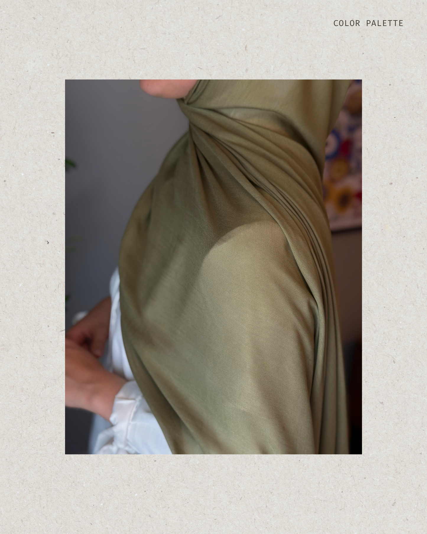 Modal Hijab | Moss Green
