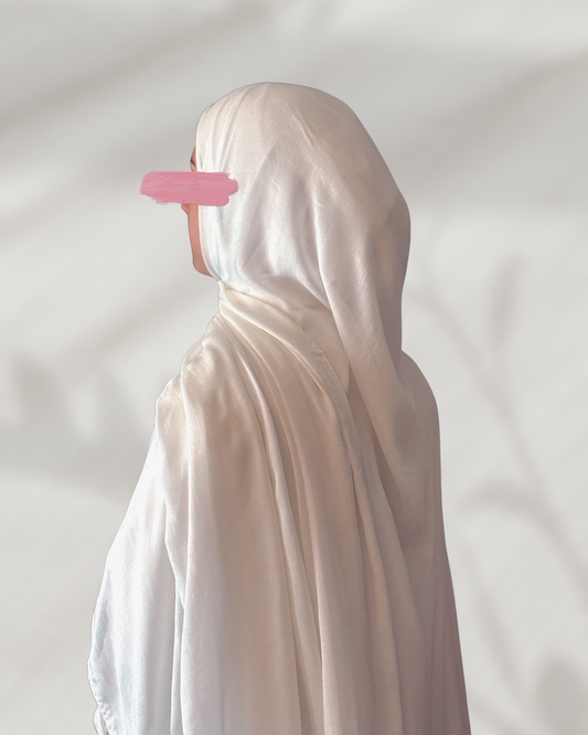 Modal Hijab | White