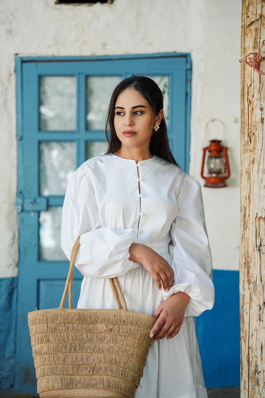 Alia – Poplin Maxi Dress