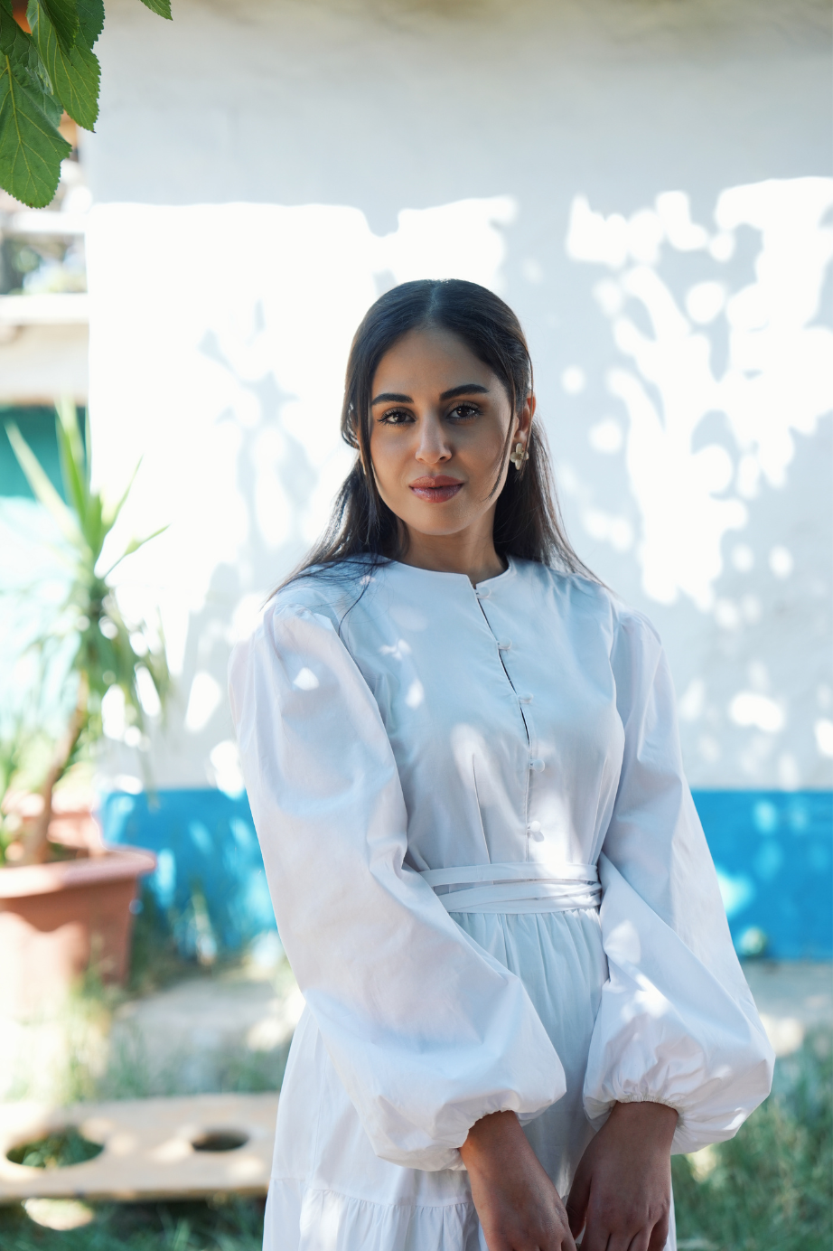 Alia – Poplin Maxi Dress