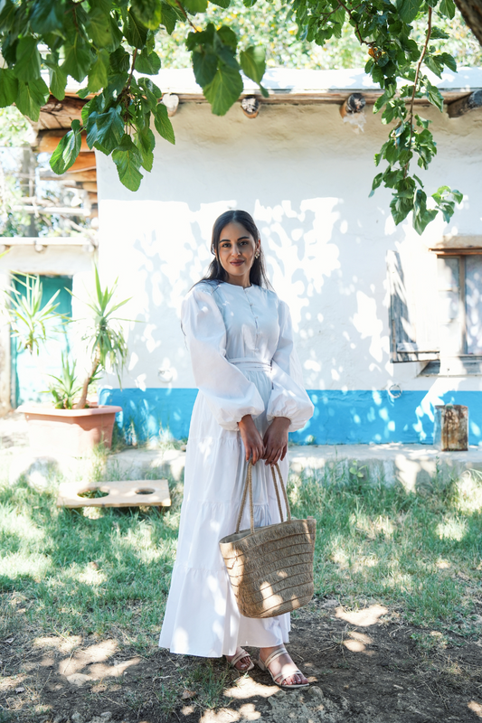 Alia – Poplin Maxi Dress