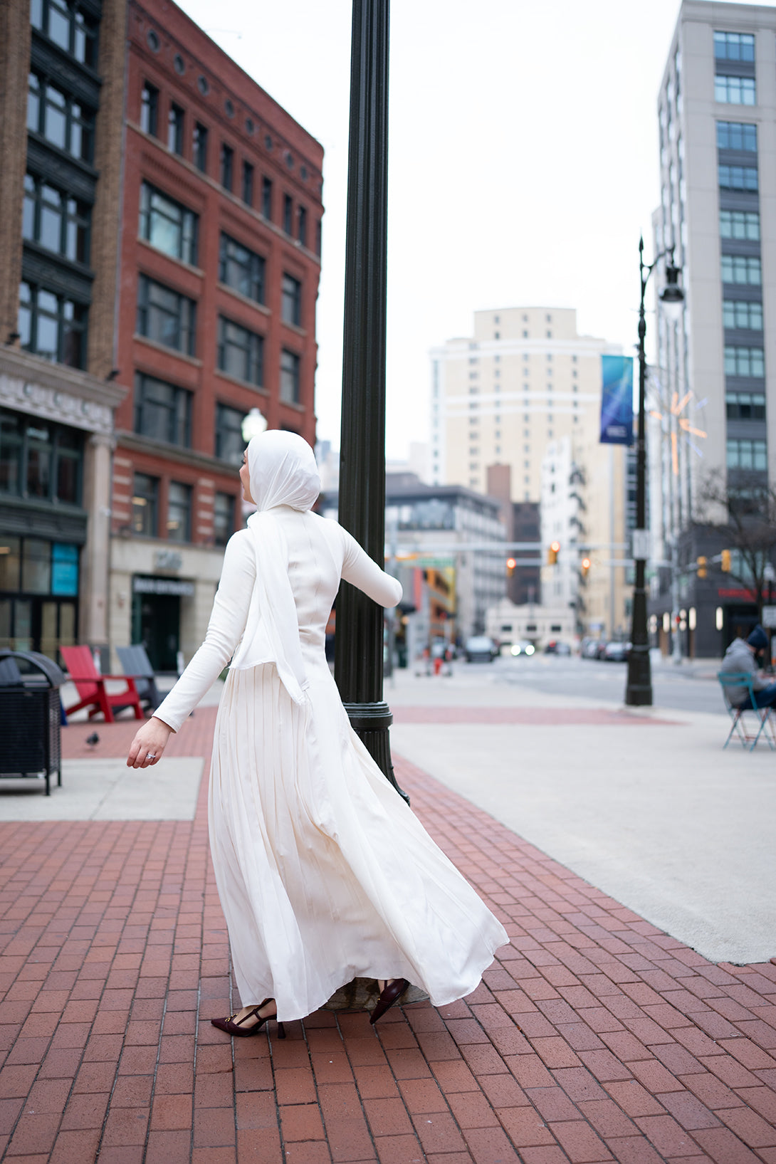 White Mocha Dress - Chic and Elegant Women's Dress