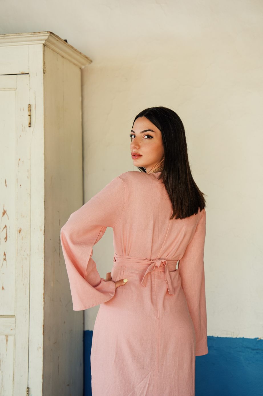 Layla – Linen Dress