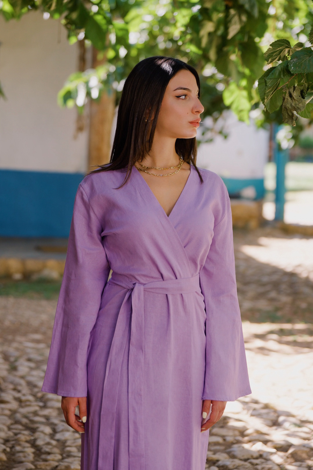 Layla – Linen Dress