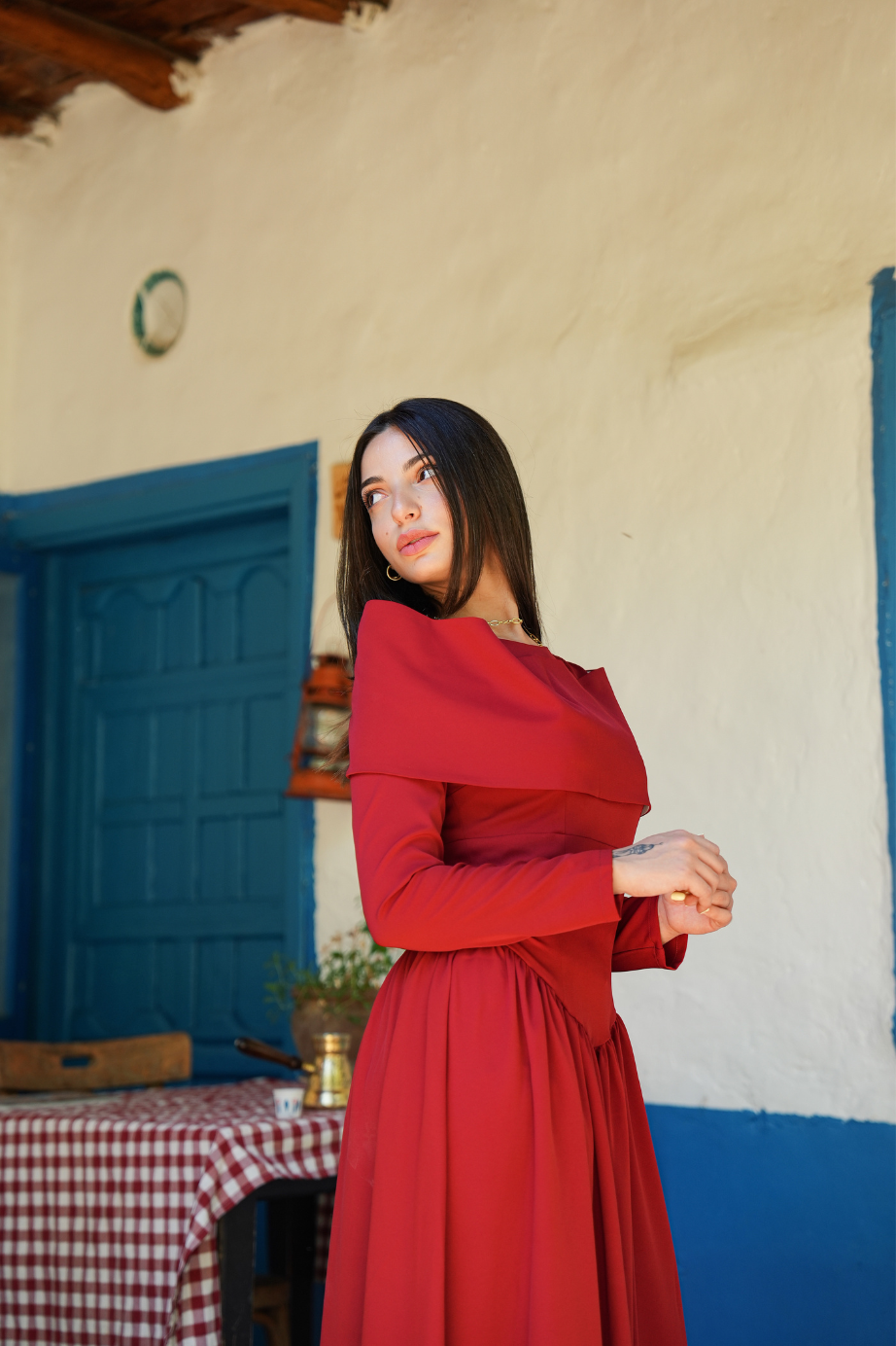 Salma – Crepe Dress